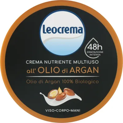 Крем для лица, тела и рук Leocrema Multipurpose с аргановым маслом 300 мл