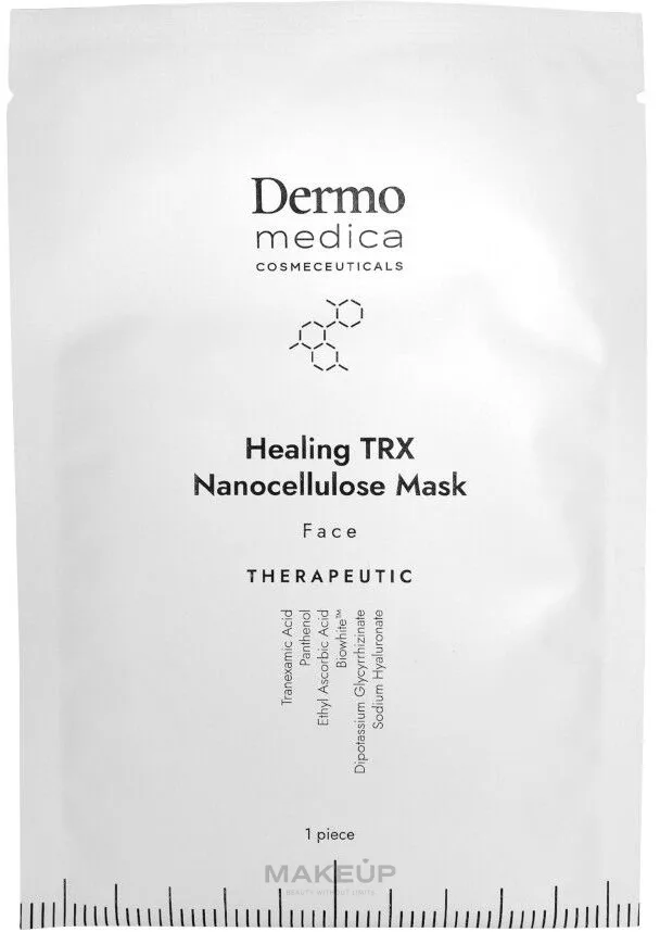 Восстанавливающая терапевтическая наноцеллюлозная маска для лица Dermomedica Healing TRX Nanocellulose Mask