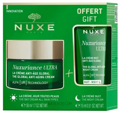 Набор для лица Nuxe Nuxuriance Ultra крем для лица и ночной крем для зрелой кожи 50 мл+15 мл