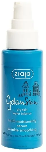 Увлажняющая сыворотка-гель для лица Ziaja GdanSkin Multi-Moisturizing 50 мл