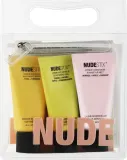 Набор Nudestix 3 Step Citrus Renew очищающий бальзам 60 мл гель для умывания 60 мл и пилинг для лица 60 мл — фото 1