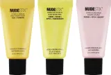 Набор Nudestix 3 Step Citrus Renew очищающий бальзам 60 мл гель для умывания 60 мл и пилинг для лица 60 мл — фото 2
