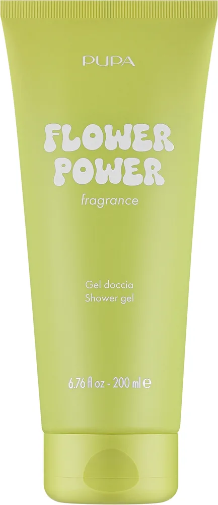 Гель для душа Pupa Flower Power с цитрусово-цветочным ароматом, 200 мл