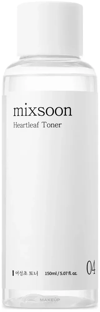 Успокаивающий тоник Mixsoon Heartleaf с экстрактом хауттюйнии сердцевидной 150 мл