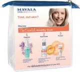 Набор для лица Mavala The Essentials Healthy Glow пенка сыворотка и крем с гамамелисом и косметичка 50+30+5 мл уценка — фото 5