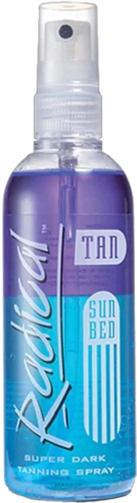 Спрей для тела Radical Tan Super Dark для солярия интенсивный загар 165 мл