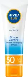 Крем для лица солнцезащитный Nivea Sun Shine Control матирующий SPF 50 50 мл — фото 1