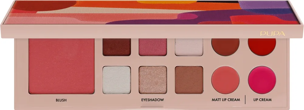 Палетка для макияжа глаз и лица Pupa Pupart S Palette, оттенок 001
