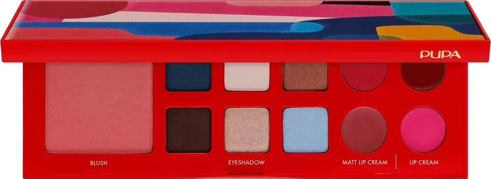 Палетка для макияжа глаз и лица Pupa Pupart S Palette, оттенок 002