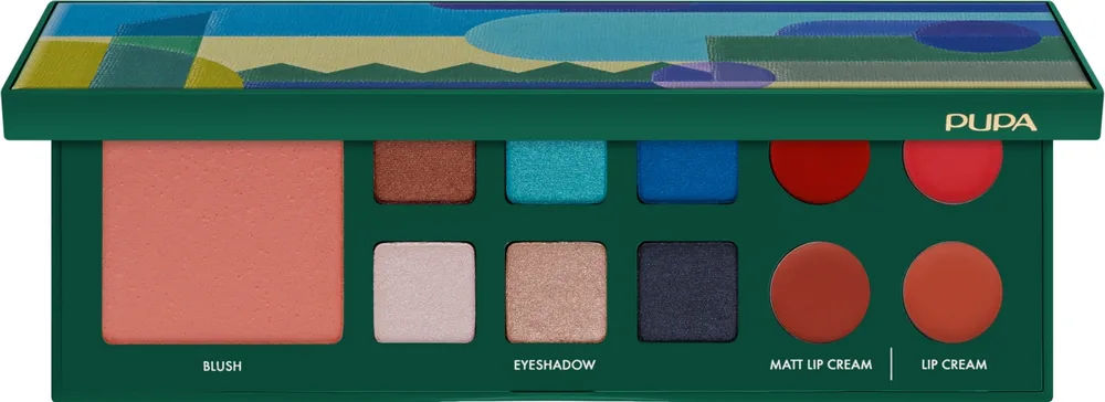 Палетка для макияжа глаз и лица Pupa Pupart S Palette, оттенок 004