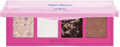 Палетка теней для век Pupa Night Heroes Eyeshadow Palette