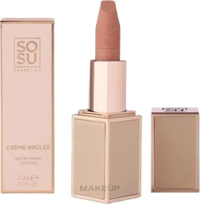 Помада для губ Sosu by SJ Satin Finish Lipstick стойкая, с сатиновым финишем, 3,2 г