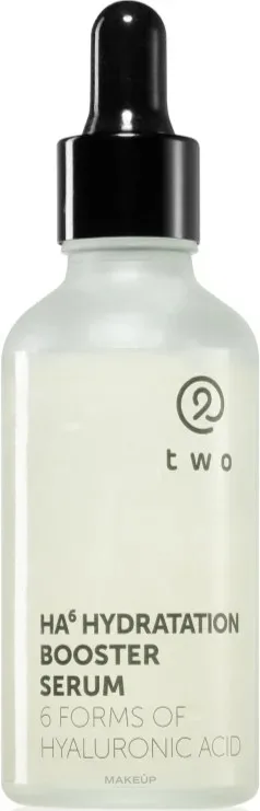 Сыворотка для лица Two Cosmetics HA6 увлажняющий бустер с 6 формами гиалуроновой кислоты 50 мл