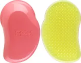 Щётка для распутывания волос Tangle Teezer The Salmon Pink Hyper Yellow/ Тангл Тизер — фото 1