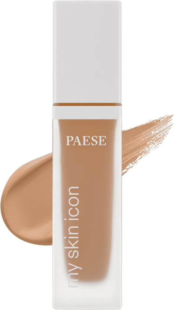 Тональная основа Paese My Skin Ikon Mattifying Satin Finish матирующая сатиновая, 33 мл, оттенок 3C - Almond