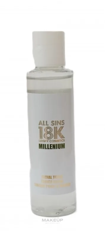 Тоник для лица All Sins 18k Millenium с золотом, куркумой и оливковым маслом