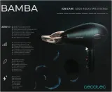 Фен Cecotec Bamba IoniCare 6000 RockStar Essence 2200 Вт 5 режимов диффузор — фото 2
