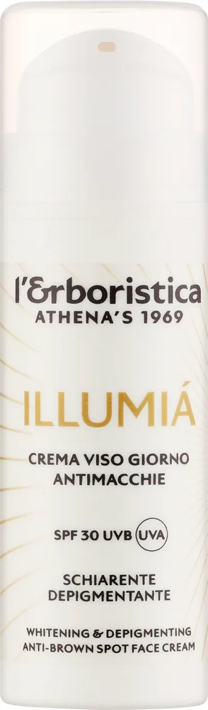 Крем для лица L'Erboristica Illumia дневной против пигментных пятен SPF 30 30 мл