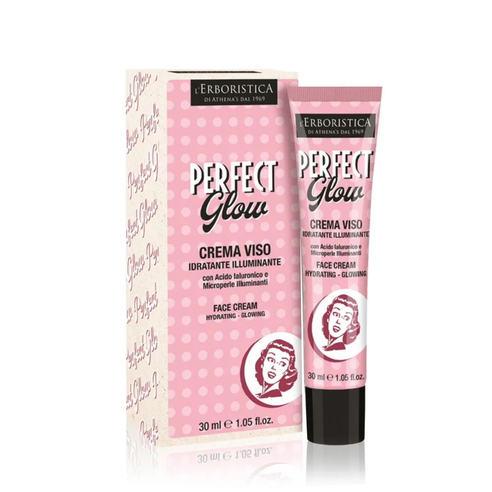 Крем для лица L'Erboristica Vintage Perfect Glow увлажняющий с гиалуроновой кислотой 30 мл