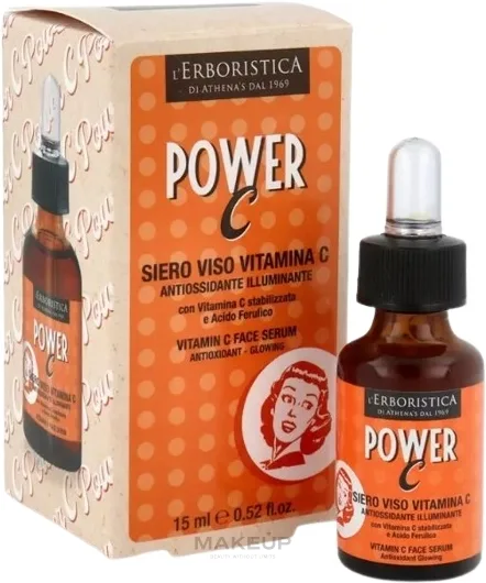 Сыворотка для лица L'Erboristica Vintage Power C с витамином C и феруловой кислотой 15 мл