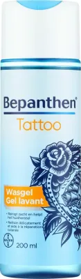 Гель для мытья кожи с татуировкой Bepanthen Tattoo Wash Gel, 200 мл