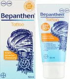 Крем солнцезащитный для тела Bepanthen Tattoo SPF50+ для татуированной кожи 50 мл — фото 2