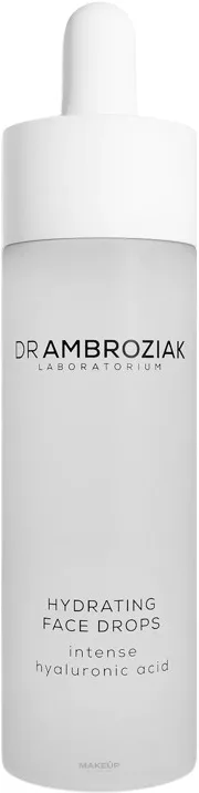 Dr Ambroziak Laboratorium Nawilżające serum do twarzy z kwasem hialuronowym - Увлажняющая сыворотка для лица Dr Ambroziak Hydrating Face Drops 30 мл