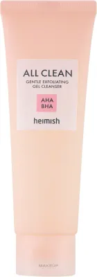 Отшелушивающий гель для лица Heimish All Clean Gentle Exfoliating Gel Cleanser с AHA и BHA, 130 мл