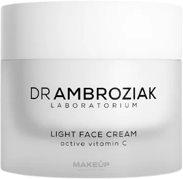 Dr Ambroziak Laboratorium Nawilżający krem na dzień z witaminą C - Крем для лица Dr Ambroziak Light дневной с витамином C 50 мл