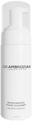 Dr Ambroziak Laboratorium Nawilżająca pianka do mycia twarzy - Dr Ambroziak Moisturising Foam Cleanser увлажняющая пенка с центеллой, ниацинамидом и AHA
