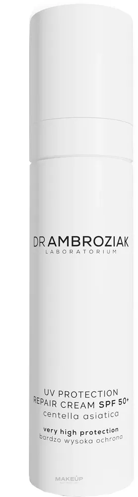 Dr Ambroziak Laboratorium Rewitalizujący krem przeciwsłoneczny do twarzy - Крем для лица Dr Ambroziak Repair солнцезащитный SPF 50+ 50 мл