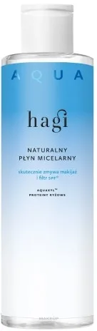 Hagi Aqua Zone мицеллярный флюид с миндальным маслом и рисовым протеином для лица 300 мл