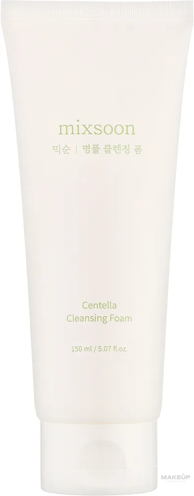 Mixsoon Centella Cleansing Foam низкокислотная пенка с центеллой и BHA для проблемной кожи 150 мл