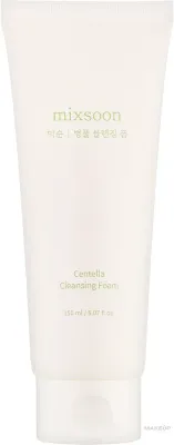 Mixsoon Centella Cleansing Foam низкокислотная пенка с центеллой и BHA для проблемной кожи 150 мл