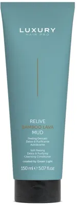 Маска для кожи головы Green Light Luxury Hair Pro Relive Bamboo Lava Mud детокс, с бамбуковым углём, 150 мл