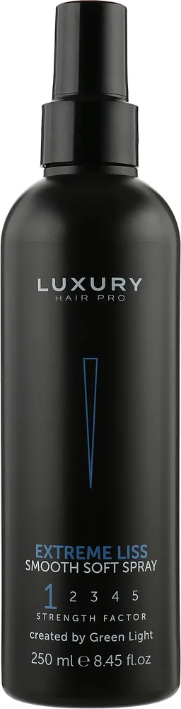 Разглаживающий лак для волос Green Light Extreme Liss Smooth Soft Spray с алоэ и гранатом, 250 мл