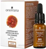 Сыворотка для области вокруг глаз Orientana Reishi Peptides EGF с грибами рейши пептидами и маслом ши для зрелой кожи 15 мл — фото 1