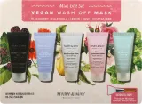 Набор смываемых масок для лица Mary & May Vegan из 5 масок с каолином розой и центеллой 5x30 г — фото 1