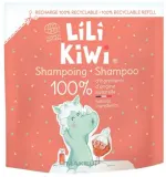 Шампунь Lilikiwi Extra Gentle детский натуральный, сменный блок, без слёз, аромат клубники со сливками, 150 мл — фото 1