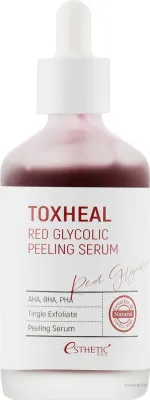 Esthetic House Toxheal Red Glycolic Peeling Serum отшелушивающая гликолевая сыворотка для лица 100 мл