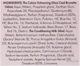 Набор для волос The Hair Boss Colour Enhancing Gloss Cool Brunette оттеночный уход и кондиционер 150+30 мл уценка — фото 4