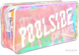 Косметичка Catrice Poolside Of Life прозрачная с голографическим узором — фото 1