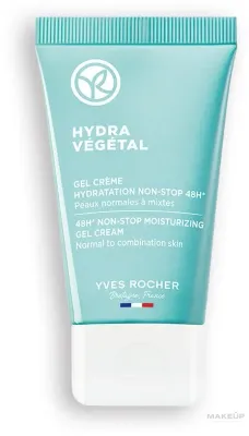 Крем-гель для лица Yves Rocher Hydra Vegetal увлажняющий 48 часов 50 мл