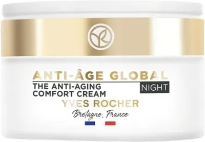 Крем для лица Yves Rocher Anti-Age Global ночной от морщин 50 мл
