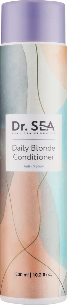 Кондиционер для нейтрализации желтизны волос Dr Sea Daily Blonde Conditioner 300 мл