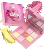 Палетка теней для век 7 Days B.Colour Eyeshadow Palette 9 оттенков, оттенок 03 - Bubblegum — фото 1