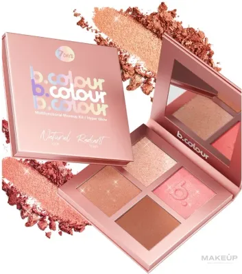 Палетка для макияжа лица и глаз 7 Days B.Colour Multifunctional Makeup Kit
