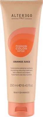 Alter Ego Italy Alter Ego Passion Color Mask - Тонирующая маска для окрашенных волос Alter Ego Passion Color освежение оттенка, масло ши, протеины люпина и хлореллы, пигменты, 250 мл