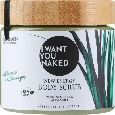 I Want You Naked I Want You Naked New Energy Body Scrub - Скраб для тела с лемонграссом и алоэ вера New Energy