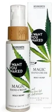 Крем для рук I Want You Naked Holy Hemp с гелем алоэ и маслом конопли 50 мл
